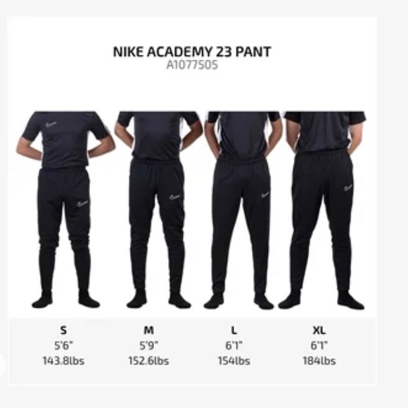 NWT Nike Dri-Fit Academy 23 Pants - Picture 5 of 9